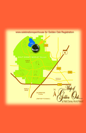 area map of Golden Oak at Walt Disney World Resort
